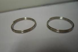 1.000 Argolas sem corrente para chaveiro