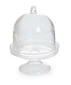 50 Mini Cúpulas Acrílca Cristal