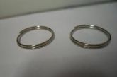 1.000 Argolas sem corrente para chaveiro