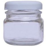 100 Potes de vidro Papinha Lembrancinha
