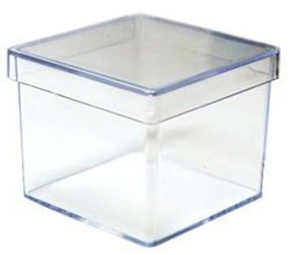 100 Caixinhas de Acrílico 5x5
